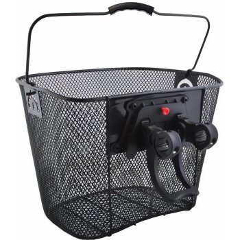 Trizand 23557 Koš na řidítka s klipem černá