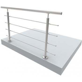 UMAKOV Nerezové zábradlí, AISI304, 1500x900mm - sada pro montáž A-ZVR90-1500