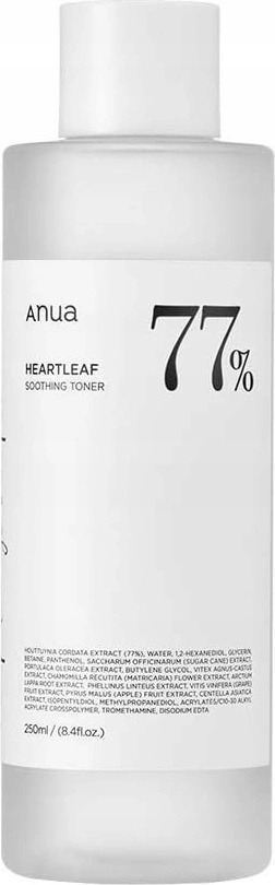 Zkušenosti s Anua Heartleaf 77% Soothing Toner Zklidňující tonikum na obličej 250 ml