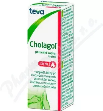 Recenze CHOLAGOL POR GTT SOL 1X10ML