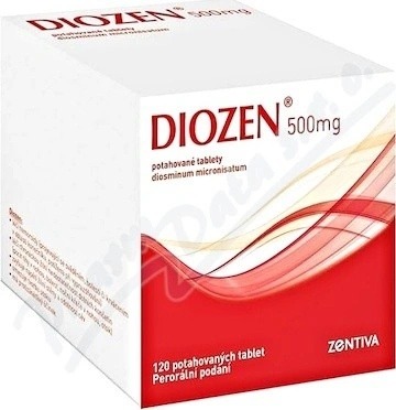  DIOZEN POR 500MG TBL FLM 120
