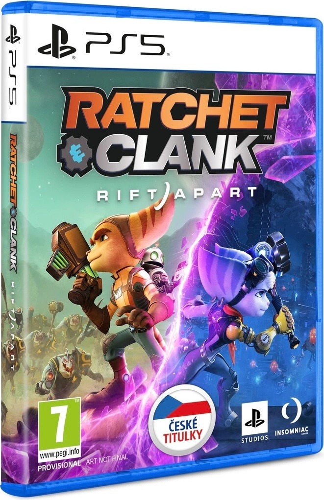 Poznámky k Ratchet & Clank: Rift Apart