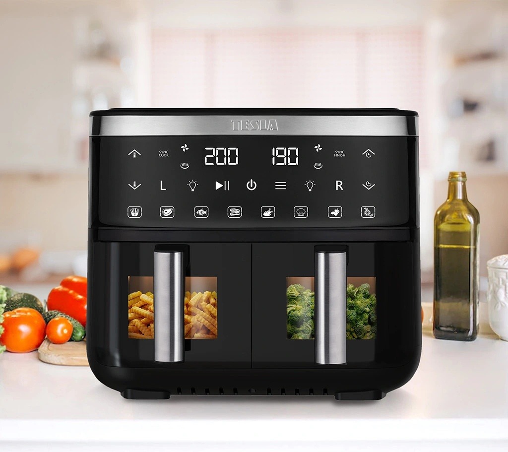 Test: TESLA AirCook DualZone Q450 XXL