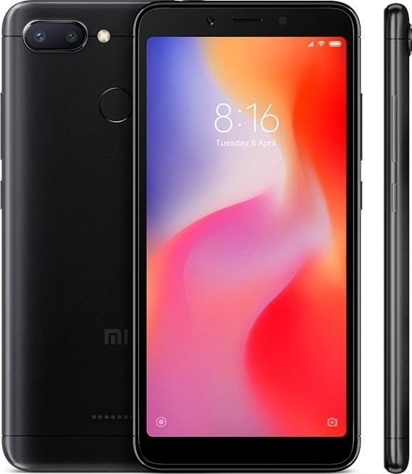 Pohled na Xiaomi Redmi 6 3GB/64GB