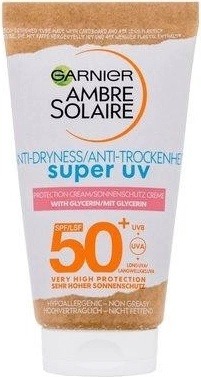 Hodnocení Garnier Ambre Solaire Super UV Anti-Age Protection Cream opalovací krém na obličej SPF50 50 ml