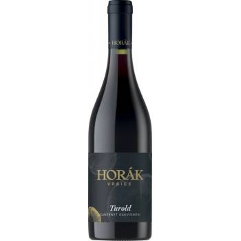 Horák Cabernet Sauvignon Barrique výběr z hroznů 2022 13,5% 0,75 l (holá láhev)