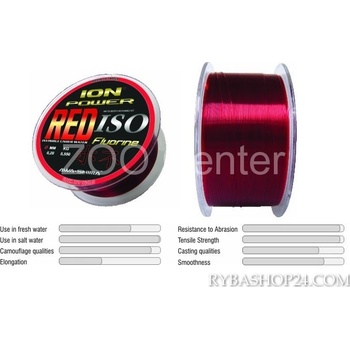 Awa-Shima Ion Power Red Iso Fluorine 300m 0,22mm