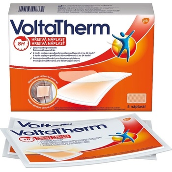 VoltaTherm VoltaTherm hřejivá náplast na úlevu od bolesti zad 5 ks
