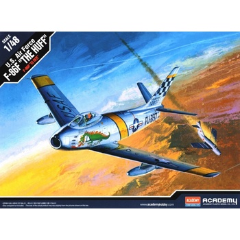 Academy Model Kit letadlo 12234 F 86F HUFF 1:48