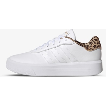adidas dámské tenisky Court Platform bílá zlatá