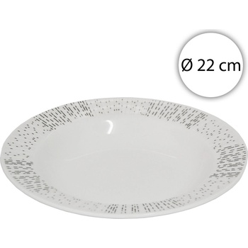 Affek Design MX3919 Porcelánový hluboký talíř kulatý 22 cm