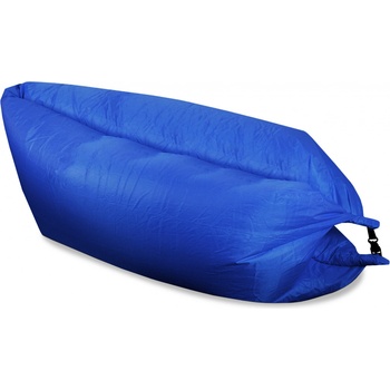 Aga nafukovací vak lazy bag 200x70 cm modrý