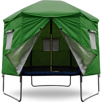 Aga Stan na trampolínu 250 cm tmavě zelený