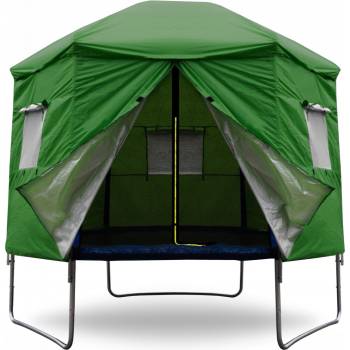 Aga Stan na trampolínu 305 cm tmavě zelený