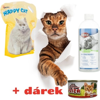Akinu Happy cat Sandy jemný 7,2 l