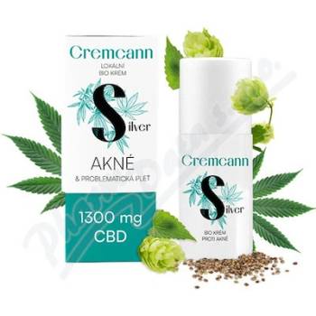 Annabis Cremcann Silver Akné 1300mg CBD BIO 30 ml