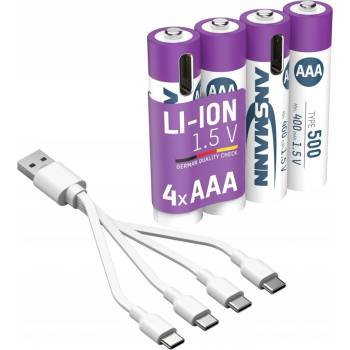 Ansmann Lithium AAA 400mAh 4ks 1311-0028