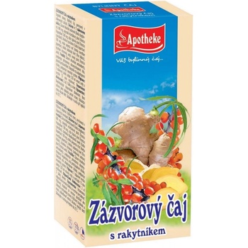 Apotheke Zelený čaj s rakytníkem 20 x 2 g