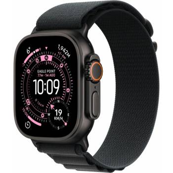 Apple Watch Ultra 3 (2025) 49mm Černý titan s černým alpským tahem M MF0V4QC/A