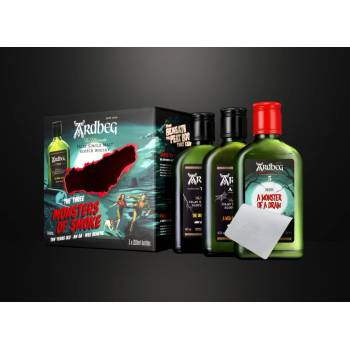 Ardbeg The Three Monsters of Smoke 46,7% 3 x 0,2 l (set)