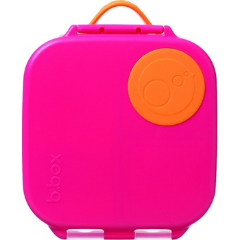 b.box svačinový box střední růžový/oranžový