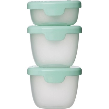 b.box Sada krabiček Snack tubs 3ks zelené