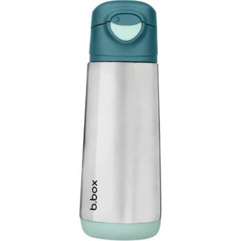 b.box Termoska na pití sport 500 ml tmavě zelená Emerald Forest