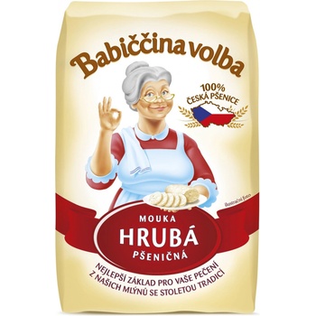 Babiččina volba pšeničná mouka hrubá, 1kg