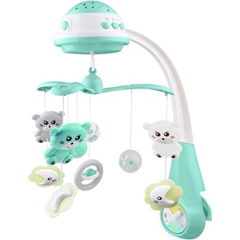 Baby Mix se světelným projektorem mint