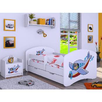 BabyBoo MAX se šuplíkem LETADLO bílá