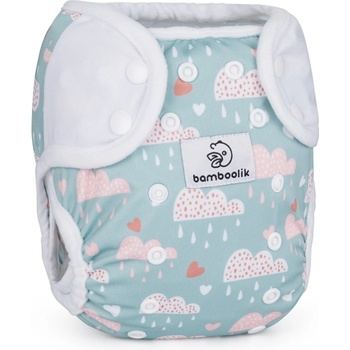 Bamboolik DUO Svrchní kalhotky Mraky + Bílá SZ