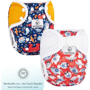 Bamboolik Minimimi Duo Růžová + Květy