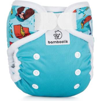 Bamboolik Novorozenecké Modrá + Piráti