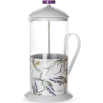 BANQUET Skleněná konvice se sítkem LAVENDER 1 l