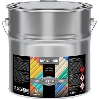 Barvy a laky Hostivař PRIM 3v1 S2177 0131 9L šedá