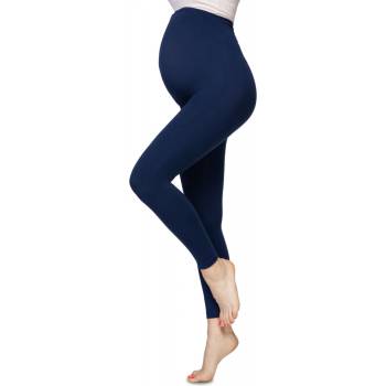Bella Mama 90 den těhotenské legíny Blue