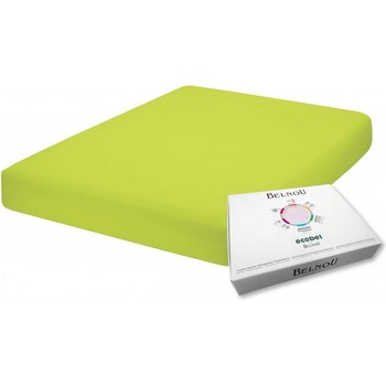 BelnoU Nepropustné hyperprodyšné prostěradlo ECOBEL zelené 90x220