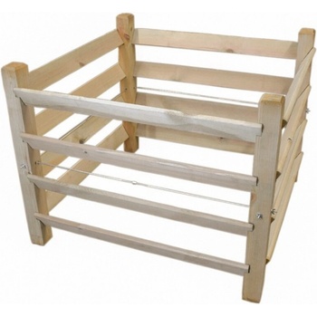 Benco otevřený 100 x 100 x 80 cm přírodní dřevo