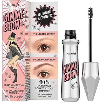 Benefit Objemový gel na obočí Gimme Brow+ Brow Volumizing Fiber Gel 3.75 Warm Medium Brown 3 g