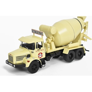 Berliet PMH12 6x4 Betoniera 1969 Beton de PariHachette s časopis s modelem 1:43