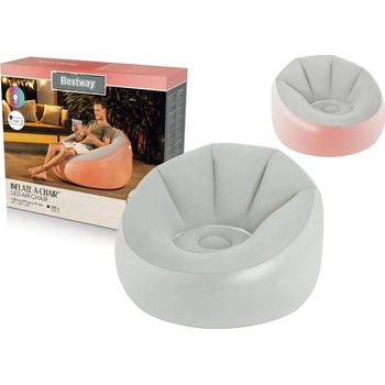 Bestway křeslo s osvětlením 102 x 97 x 71 cm 75086