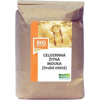 Bioharmonie Bio Mouka žitná celozrnná hrubě mletá 1 kg