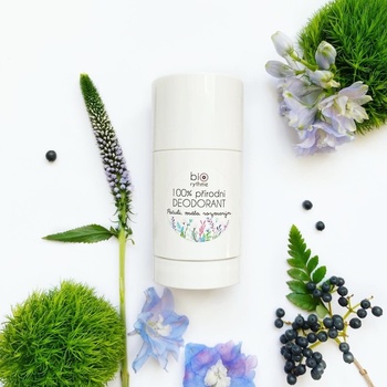 Biorythme 100% přírodní deodorant Pačuli, máta, rozmarýn deostick 80 g