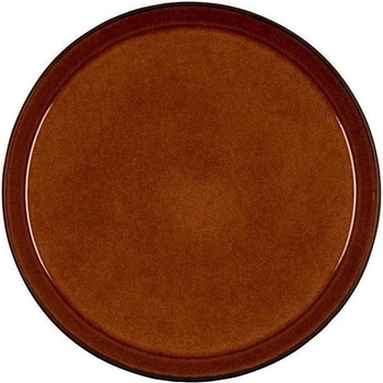 Bitz Servírovací talíř 27 cm černá / jantarová