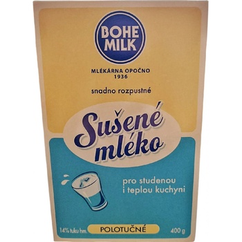 Bohemilk Mléko sušené polotučné 400g