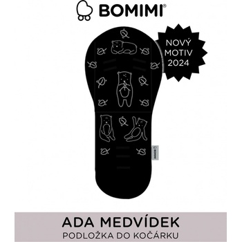 Bomimi ADA Podložka MEDVĚD black