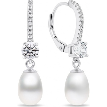 Brilio Silver náušnice EA634W