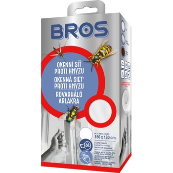 Bros síť okenní 150 x 180 cm bílá
