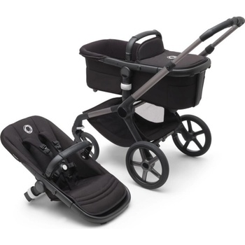 Bugaboo Fox 5 základní set Black/Grey Melange pěnová kola 2023