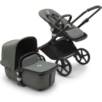Bugaboo Fox Cub Black/Forest Green pěnová kola 2023